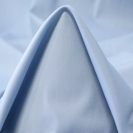 Poplin, Cotton, Elastic, Baby Blue