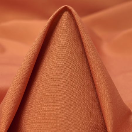 Poplin, Cotton, Dusted Clay