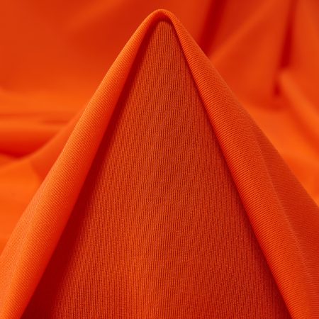 Single Jersey, Elastic, Cherry Tomato