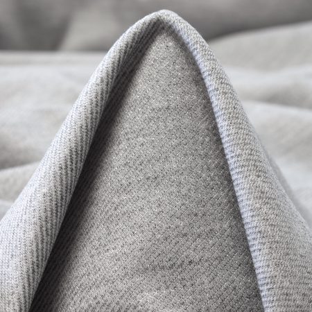 Jersey, Viscose, Melange, Silver