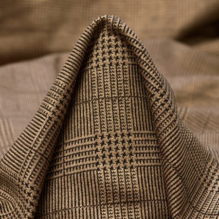 Jersey, Viscose, Glencheck, Beach&Black