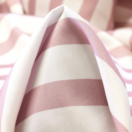 Satin, Stripes, Vintage Rose