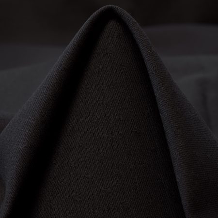 Twill, Double, Cotton Elastic, Chocolate