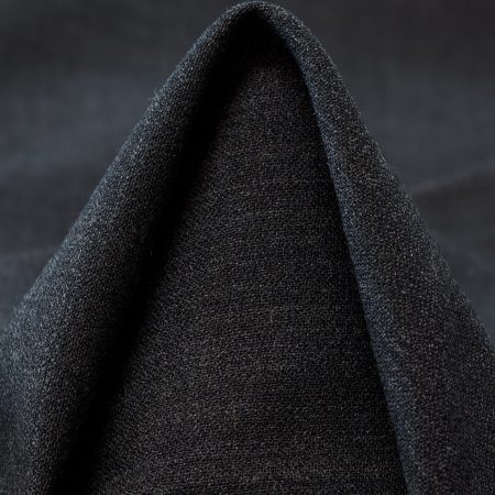 Crêpe, Wool Blend, Melange, Blackened Pearl