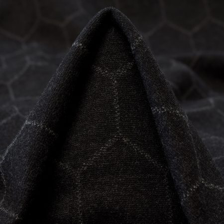 Jersey, Jacquard, Viscose, Anthracite
