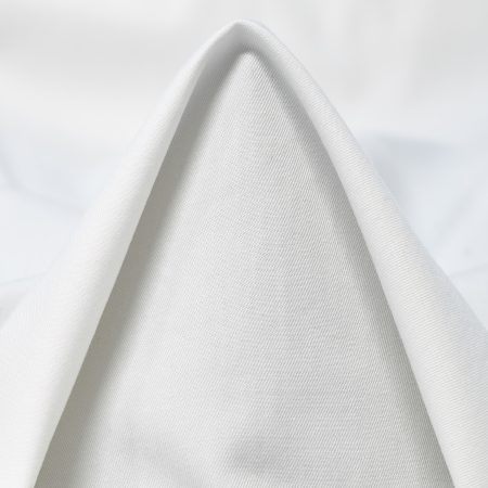 Twill, Cotton, Brilliant White
