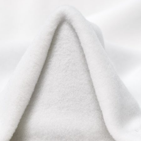 Jersey, Fleece, Brilliant White