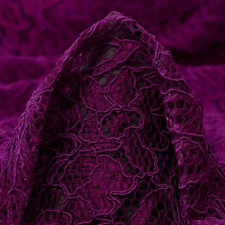 Lace, Viscose, Floral, Dahlia