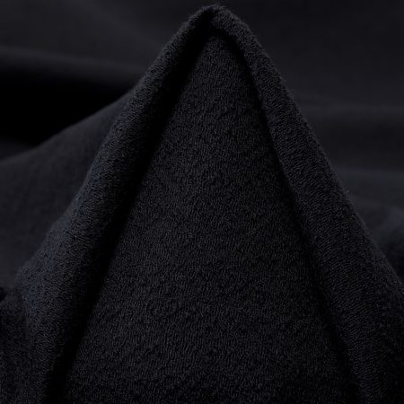 Lace, Cotton, Floral, Raven Black