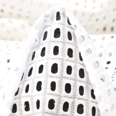 Lace, Cotton, Brilliant White