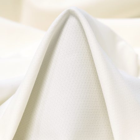 Cotton, Elastic, Micro Structure, Snow White