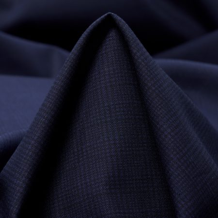 Poplin, Cotton Elastic, Printed, Ocean Deep