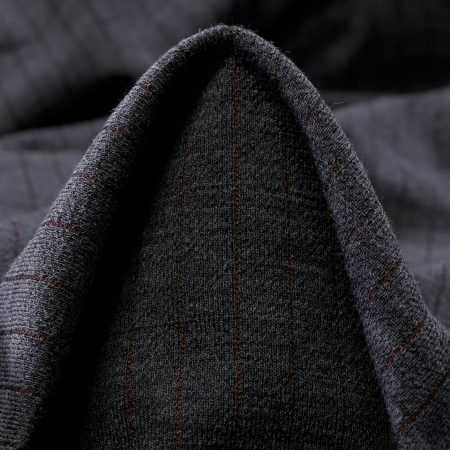 Jersey, Wool, Stripes, Blackened Pearl