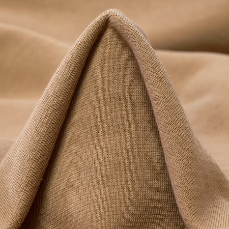 Jersey, French Terry, Cotton, Sesame