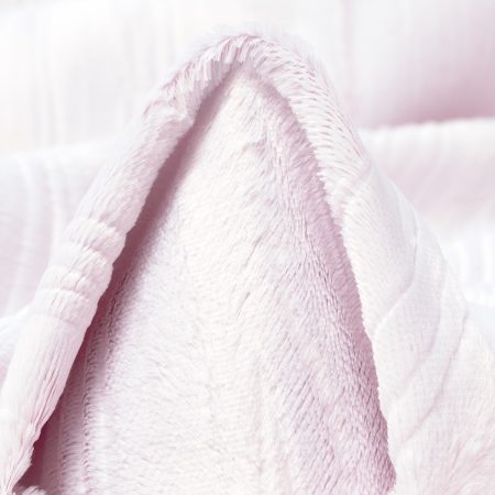 Fake Fur, Cotton Viscose, Blurred Lines, Cloud