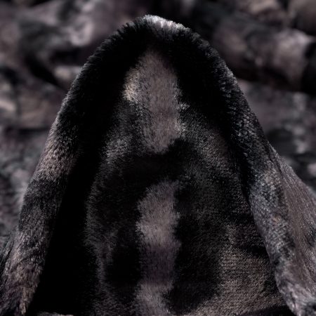 Fake Fur, Cotton Viscose, Animal, Iron Gate