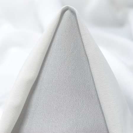 Crêpe De Chine, Vaporous Gray