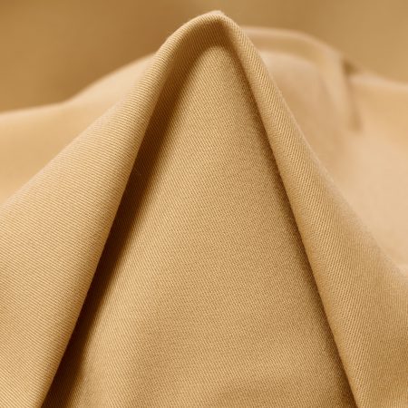 Twill, Cotton, Elastic, Beige