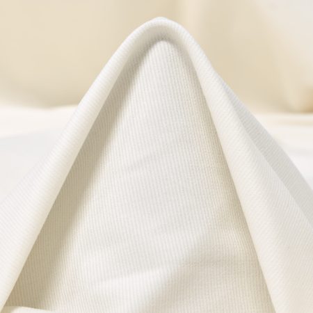 Corduroy, Cotton, Elastic, Lucent White