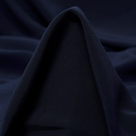 Crêpe, Viscose, Midnight Blue