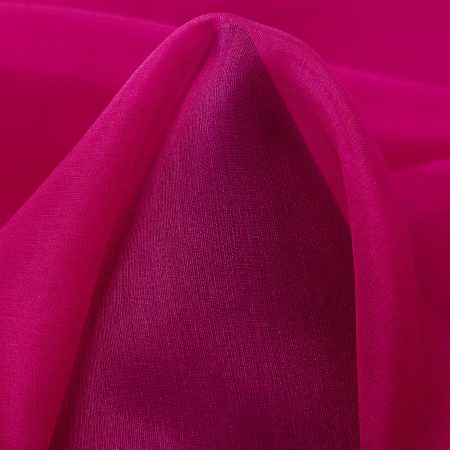 Organza, Silk, Very Berry