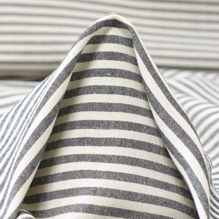 Viscose, Printed, Stripes, Skyrocket&Vaporous Gray