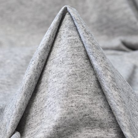 Single Jersey, Viscose, Melange, Lunar Rock