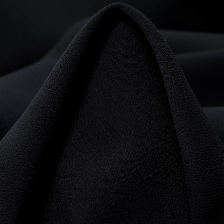 Techno Stretch, Crêpe, Raven Black