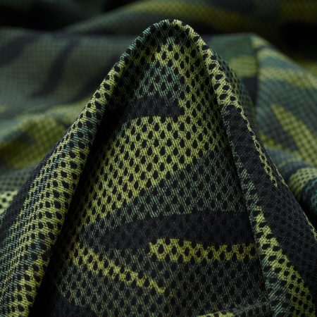 Techno Jersey, Printed, High Elasticity, Agave Green