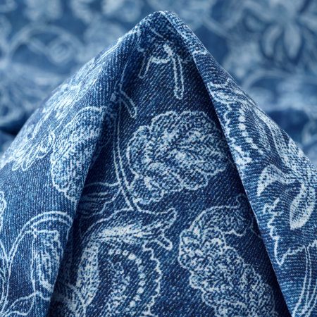 Techno Jersey, Printed, High Elasticity, Riverside