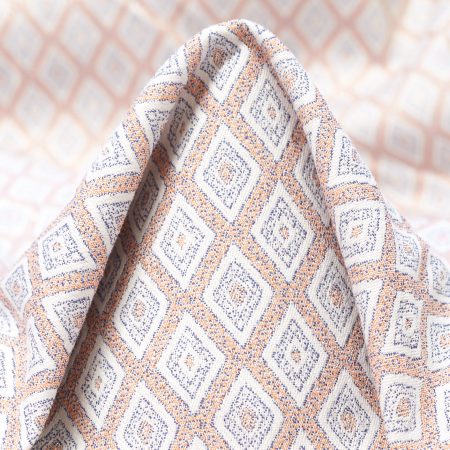 Jacquard, Elastic, Lotus Pink&Ivory