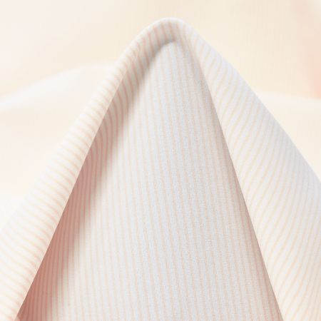 Techno Jersey, Stripes, High Elasticity, Brilliant White&Pink Tint