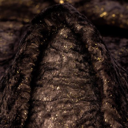 Fake Fur, Viscose Cotton, Persian Fur, Mocca&Gold