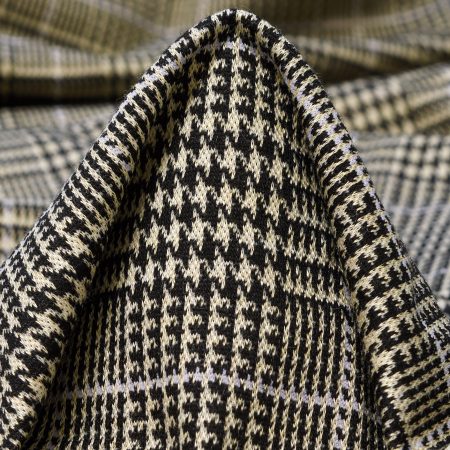 Jersey, Jacquard, Viscose, Raven Black&Graige