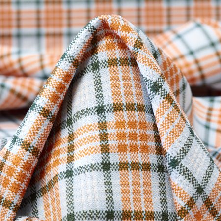 Jersey, Jacquard, Check, Plein Air