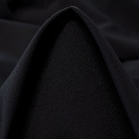 Jersey, Double, Punto Milano, Raven Black&Dark Silver