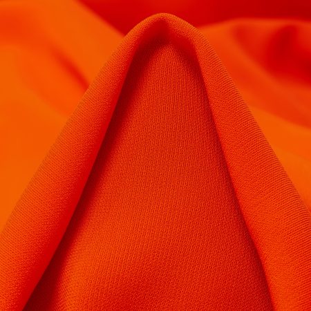 Crêpe, Triacetate, Cherry Tomato