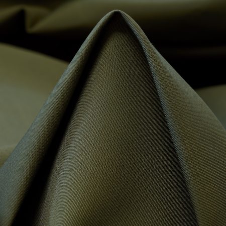 Twill, Cotton Blend, Dusty Olive
