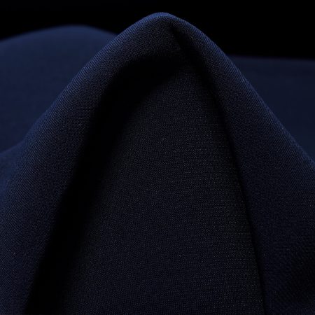 Jersey, Double, Punto Milano, Midnight Blue&Brushed Nickel