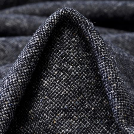 Jersey, Virgin Wool, Moonless Night&Chiseled Stone