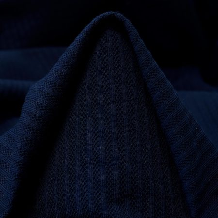 Jersey, Net, Cotton, Midnight Blue