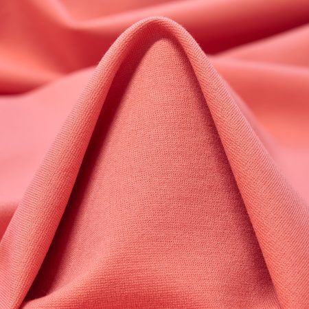 Jersey, Punto Milano, Viscose, Shell Pink