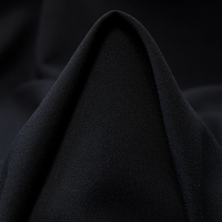 Crêpe, Elastic, Raven Black