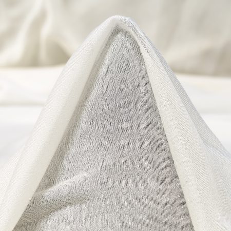 Single Jersey, Crêpe, Viscose, Snow White