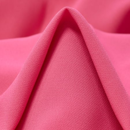 Crêpe, Triacetate, Pink Sunset
