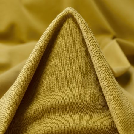 Rib Jersey, Cotton, Elastic, Pale Moss