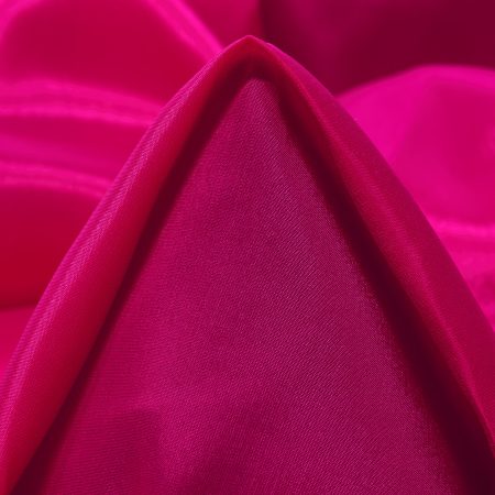 Cupro, Elastic, Cerise
