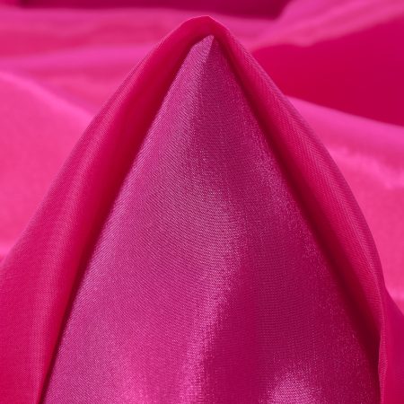 Cupro, Elastic, Raspberry Sorbet