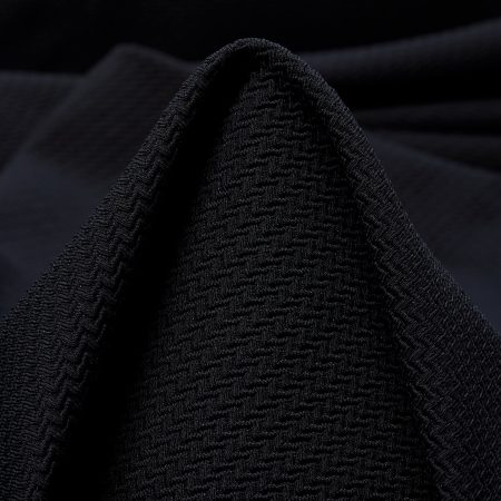 Jacquard, Micro Structure, Elastic, Raven Black