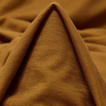 Cotton, Jersey, Caramel